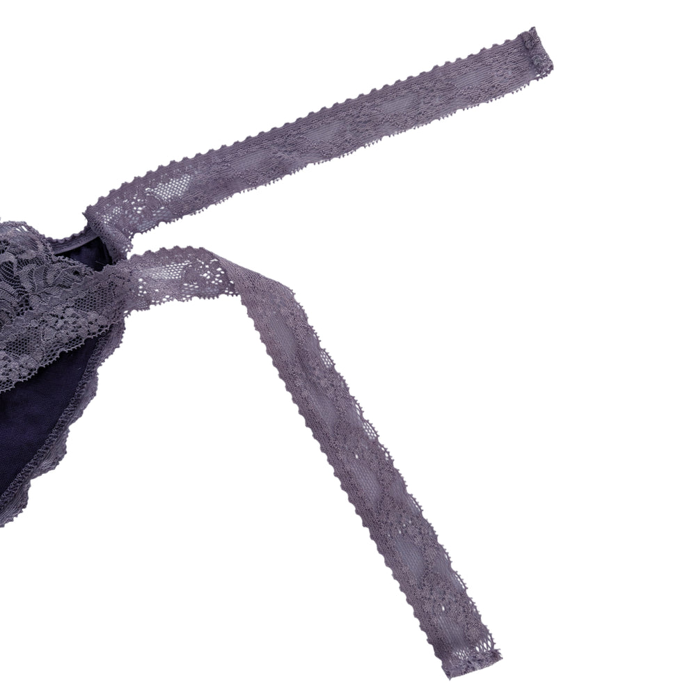 予約受付中】ログウッド×茜染めシルクレース紐ショーツ